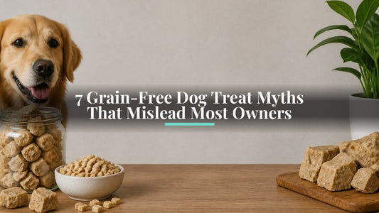 7 Grain-Free Dog Treat Myths That Mislead Most Owners