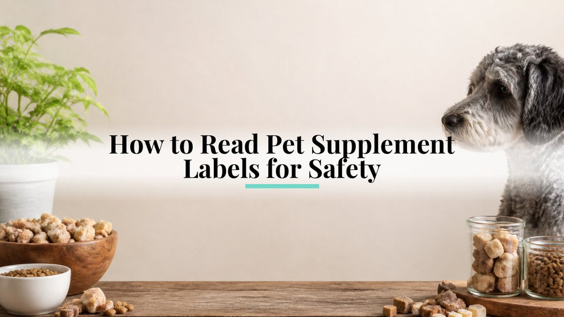 How to Read Pet Supplement Labels for Safety